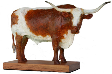 trek ox bronze sculpture